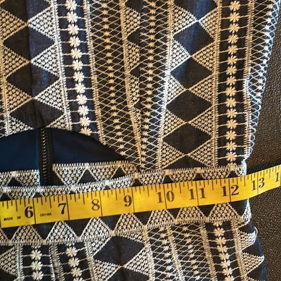 Romeo and Juliet couture sleeveless romper cut out 100% cotton size Small - Picture 9 of 11